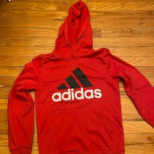 Kids large Adidas hoodie. Worn only a couple times.